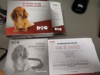 Predám obojok proti štekaniu Dog trace - 2