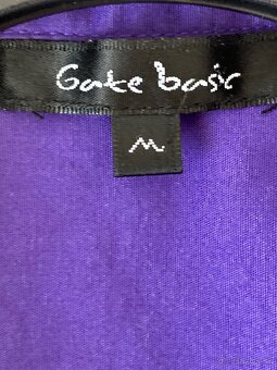 Fialova bluzka mini rukav v. M - 2