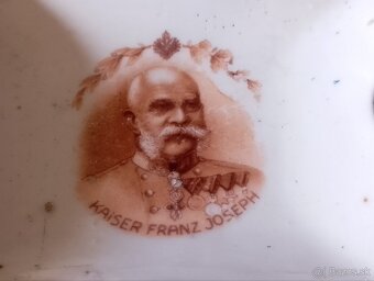 Porcelánový popolník Franc Jozef - 2