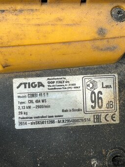 Benzínová kosačka - Stiga 48 S B - 2