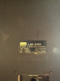 Reproduktory Sansui LM-330 - 2