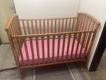 Detská postieľka z masívu - 2