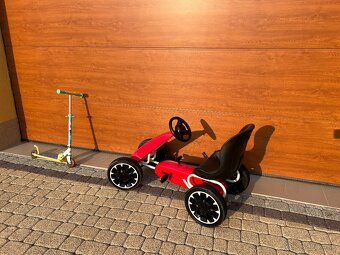 Šliapacia motokára - ABARTH RED - 2