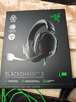 Herné Slúchadlá Razer BlackShark V2 X - 2
