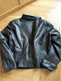 Hnedý kožený kabát - 2