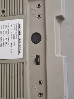 Prenosné radio FM Stereo MONACO vintage - 2