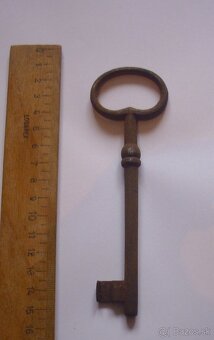 Starožitný kľúč Rakúsko-Uhorsko 14cm - 2