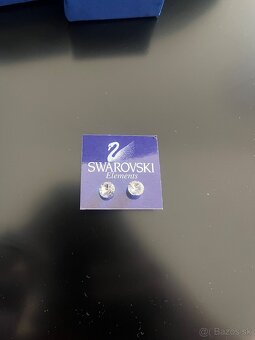 Krištáľové náušnice Swarovski - 2
