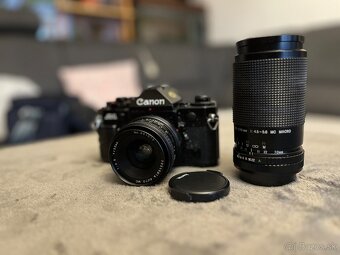 Canon A1 28mm f/2.8 a 70-210mm f4.5-5.6 - 2