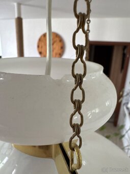 Luster “mliečne sklo" - 2