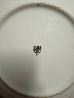 2× porcelánový tanier – ČSSR, EPIAG / Made in Czechoslovakia - 2