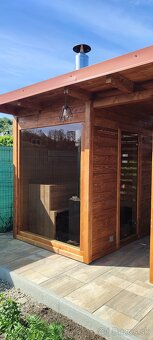 Sauna exterierová vonkajšia - 2