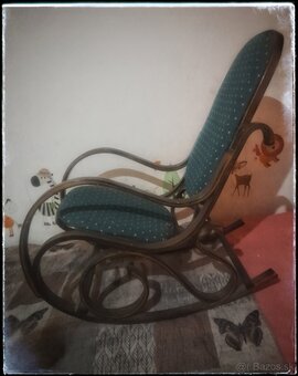 ~ Štýlové retro kreslo Thonet ~ - 2