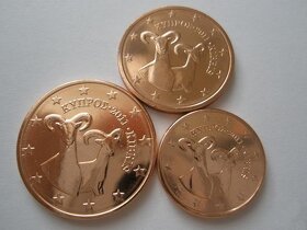 1,2,5 eurocenty ,euromince,euro,€ centy - UNC. - 2