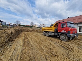Zemné a výkopové práce +autodoprava s hydraulickou rukou - 2
