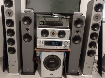 Denon AVR 1907 Magnat Vector needle Elac 5.1 - 2