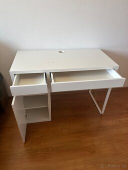 Ikea Micke stol biely - 2