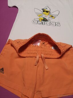 Adidas - kraťasy a tričko veľkosť 9-10rokov (134-140) - 2