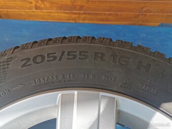 ontinental WinterContact TS860 205/55 R19 91H – 6mm dezén, D - 2