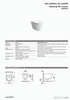 Závesné WC LAUFEN by KARTELL - 2