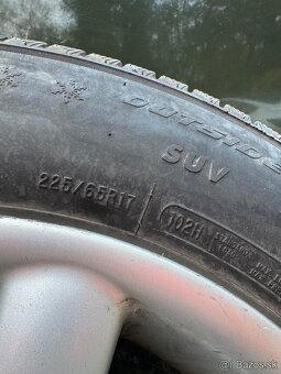 5x114,3 R17 originál Toyota + zimné pneu 225/65 R17 - 2