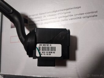 Prepínacia páčka tempomatu. 4E0953521B - 2