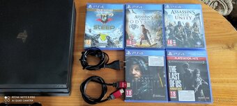 Ps4 pro 1tb+hry (predam/vymenim) - 2