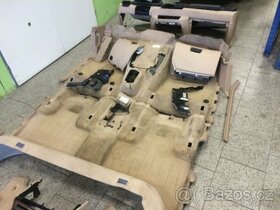 bmw x5 e53 komplet interier hnedy nepotrhany - 2