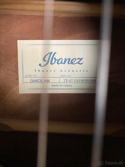 Elektroakustická gitara Ibanez GA6CE-AM - 2