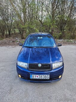 Skoda fabia 1.4 mpi 50kw 2001 stk platná - 2