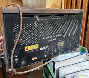 Predám rádio TELEFUNKEN-SUPER 265 WK - 2