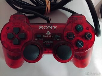 Sony PlayStation 2 (PS2) Slim + 2 ovládače + 5 hier - 2