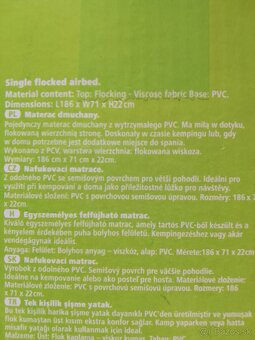 Nafukovací matrac - 2