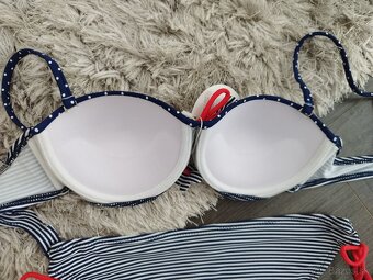 Push up plavky S/36 bielo modré - 2