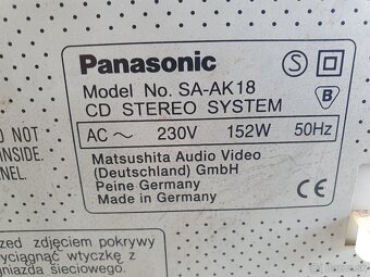 Predam Panasonic SA-AK18 VEZU - 2
