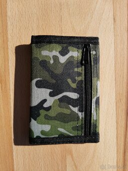 Nová maskáčová peňaženka Military Green - 2