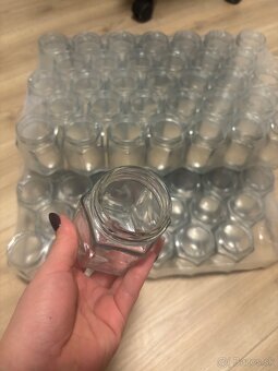 Predám čisto nové poháre na zaváranie alebo na med - 2