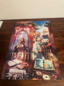 Predam puzzle trefl 21000ks poskladane - 2