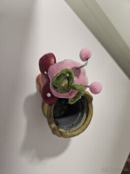 keramický kvetináč - 2