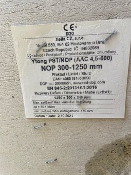 Stavebný materiál - 2