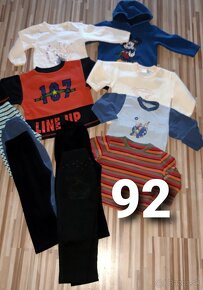 Balik mix oblečenia 20ks.chlapcensky 92 - 2