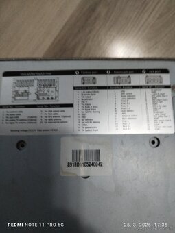 Autorádio RAV 4 - 2