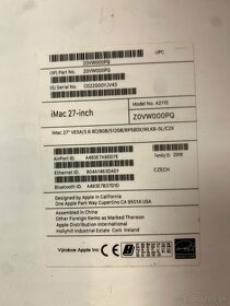 Apple iMac 2019 i9 3,8 8c 64gb ram  512 SSD - 2