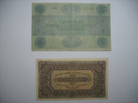 Bankovky Maďarsko 1919, 1923 - 2