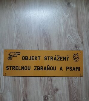 smaltovana starozitna tabuľa - 2