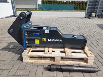 Hydraulické kladivo Hammer HM500 na bager 8-11 ton - 2