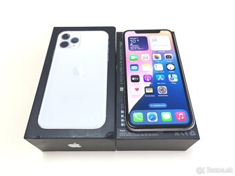 APPLE IPHONE 11 PRO SILVER,BATERKA 100% - 2