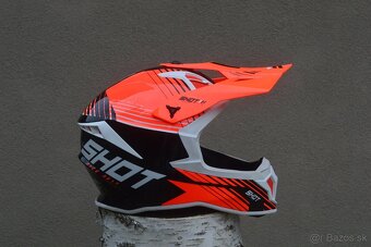 SHOT čierno oranžová priba CARBON - Kevlar 1100gramovv - 2