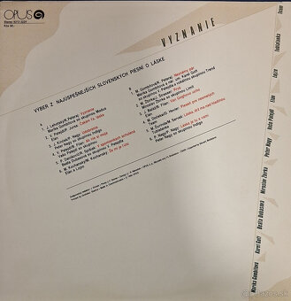 Retro gramofónová LP platňa Vyznanie - 2