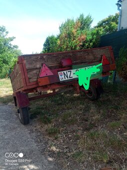 Predám prívesný vozík. - 2